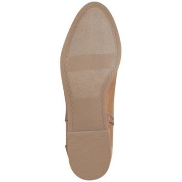 CHARTER CLUB Womens Beige Goring Daxi Round Toe Block Heel Booties 9.5 M - Picture 4 of 4